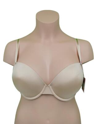 Panache Porcelain Elan Plunge 7326 Schalen-BH Nude Haut Spitze Dessous NEU 1A