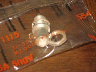 BNC female chassis mount connector, Amphenol, new