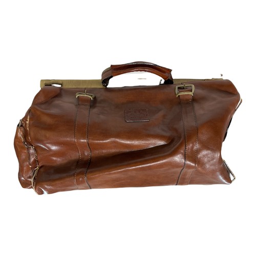 valentina leather duffle bag