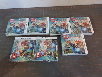 Lego CHIMA Laval's Journey Bonus w/Crawley Minifigure Nintendo 3DS Lot of 7