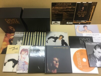 DAVID BOWIE A new career town BOX SET JAPAN CD WPCR-17897/907 OBI