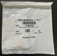 Waters® 700006048 ACQUITY SEAL WASH, .0787 ID, FIXED, 2PK - New Sealed