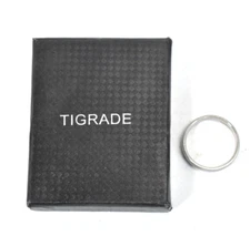 Tirgrade Titanium Ring Plain Dome High Polished Wedding Band Size 14 Comfort