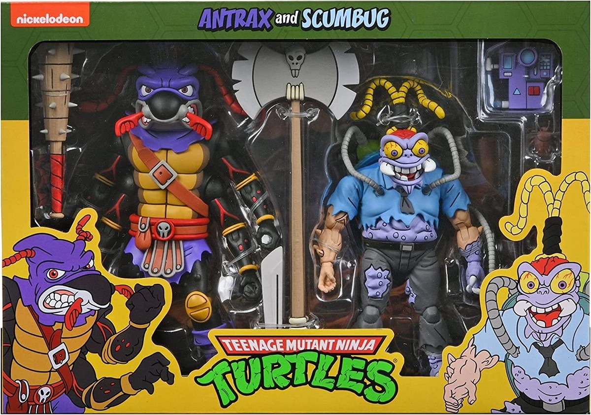 Antrax and Scumbug Cartoon 2-Pack Teenage Mutant Ninja Turtles