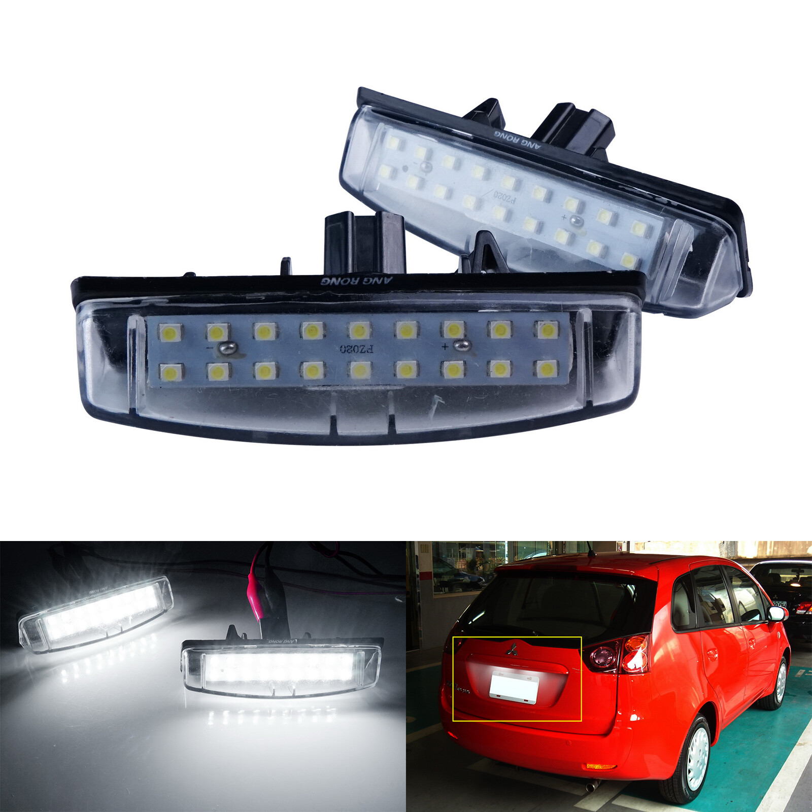 2x For Lexus IS300 LS430 GS300 RX330 HS250h LED License Plate Lamp Lights White eBay