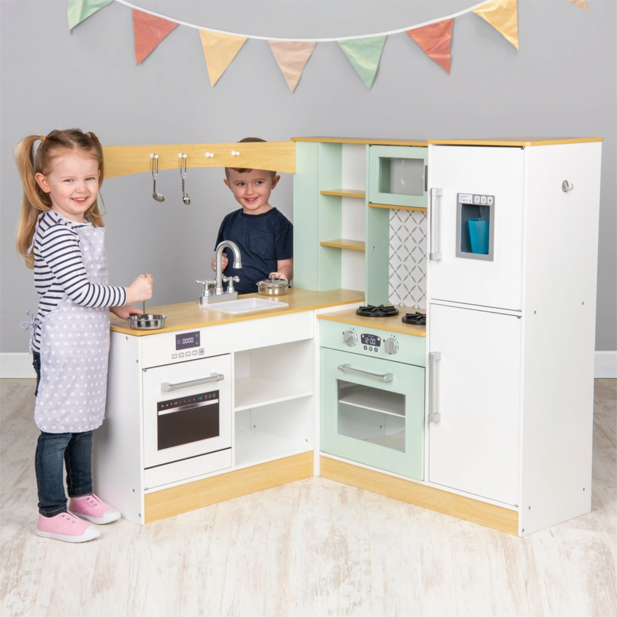 Let's Bake Baby Wooden Kitchen Set Wooden Kitchen Cooking