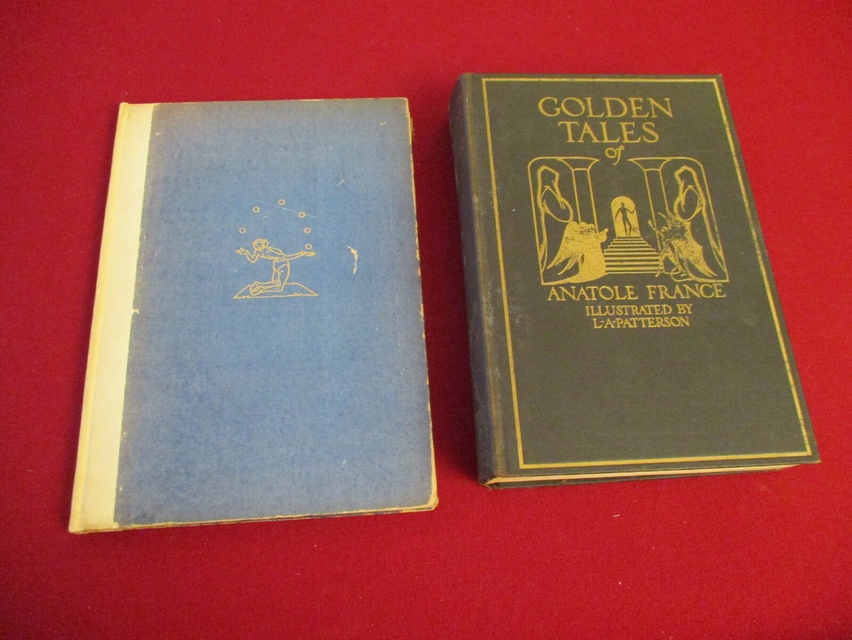 2 Anatole France Books ~ Golden Tales of Anatole France ~ Our