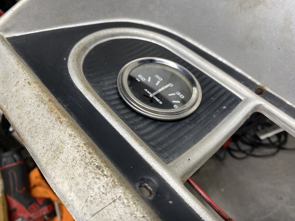 USED 19671969 FORD F100 INSTRUMENT CLUSTER WITH GUAGES METAL BEZEL