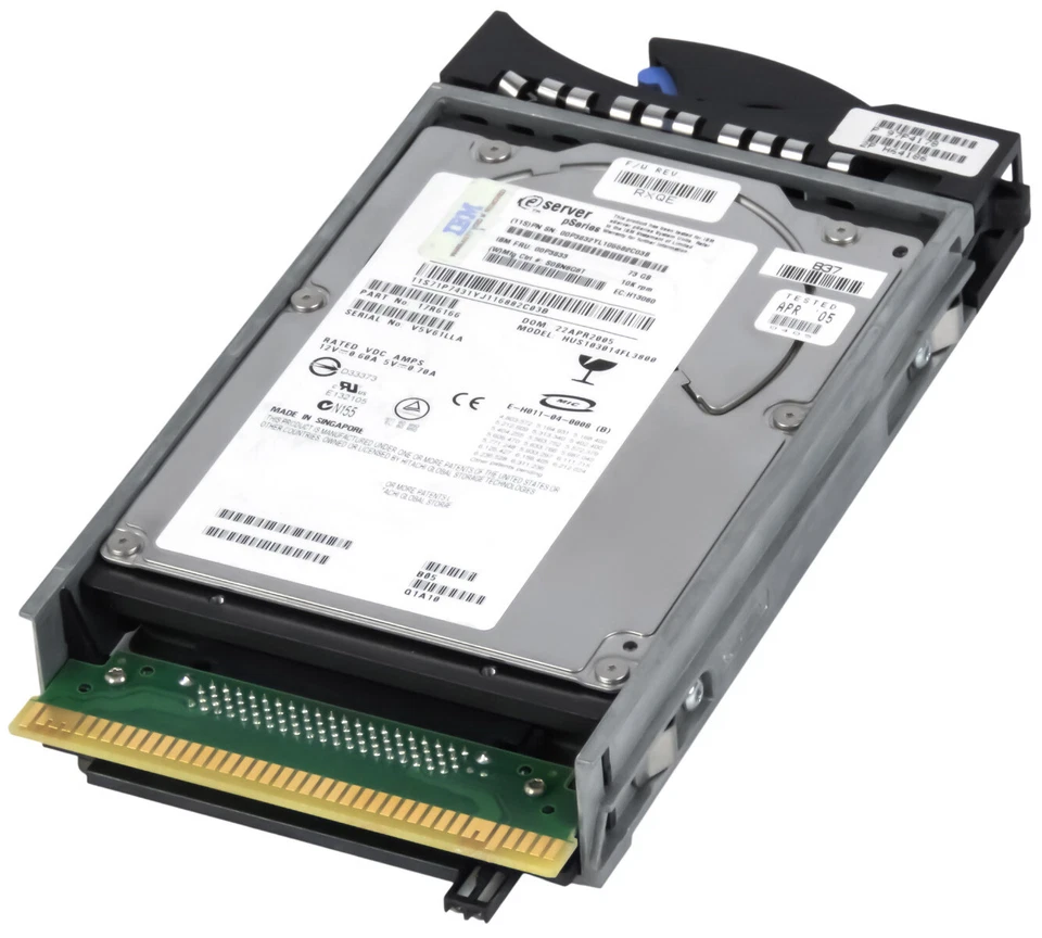 Hard Drive IBM 00P3833 HUS103014FL3800 73GB 10K 8MB SCSI U320 3.5'' - Image 2 of 3