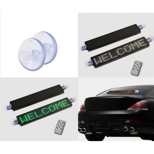 9" Car LED Programmable Showcase Message Sign Scrolling Display Lighting Board - Picture 14 of 14