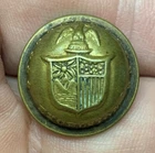 New York Staff Civil War Coat Button Rare Backmark