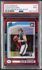 2024 PANINI DONRUSS OPTIC PREV-RED WAVE #327 CALEB WILLIAMS PSA 9