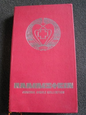 Rammstein-Original Single Kollektion- 6 Maxi CD Box-Poster-1998 Germany-Motor