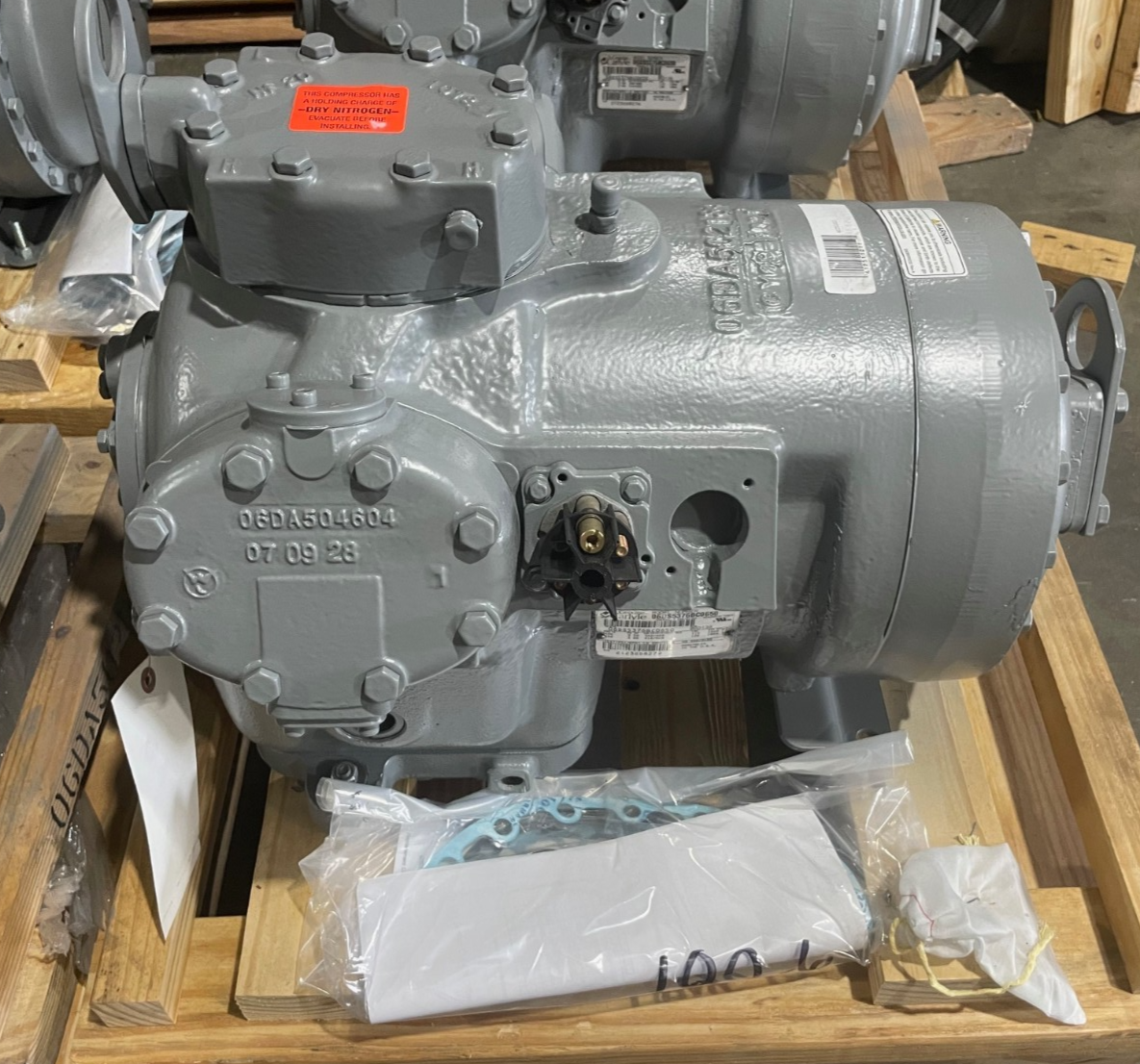 NEW Carlyle Carrier Semi Hermetic Reciprocating Compressor
