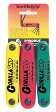 GorillaGrip Hex & Star Fold-up Triple Pk 12533 BONDHUS CORPORATION Metal