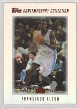 2003-04 Topps Contemporary Collection Red 70/225 Francisco Elson #14 0q3
