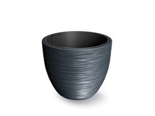 Prosperplast Blumentopf »FURU«, (Anthrazit, 385x470) - B-Ware neuwertig