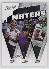 2023 Panini Prestige Alma Maters Justin Fields JK Dobbins Garrett Wilson 01sb