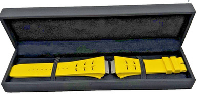 Richard Mille Yellow Rubber Watch Strap RM 11-03 / RM 65-01 Size M W/ Box OEM