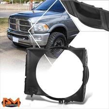 For 10-12 Dodge Ram 2500-3500 6.7L Diesel OE Style Radiator Cooling Fan Shroud