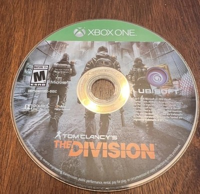 Tom Clancy's: The Division (Microsoft Xbox One) DISC ONLY. Free Shipping. Tested