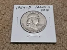 1954-S Franklin Half Dollar90% Silver US Coin Genuine Sanfrancisco Mint