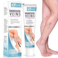 Varicose Veins Treatment for Legs, Soothing Relief Cream to Improve Circulation,