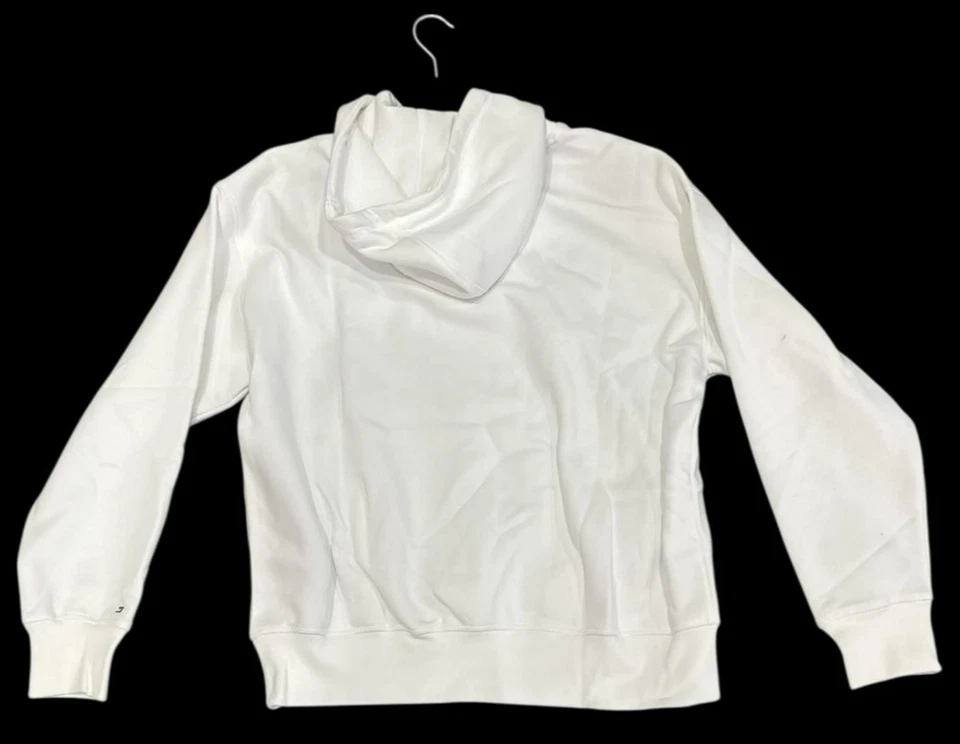 Tommy Hilfiger Hoodie Herren Kapuze Pullover Weiß Stylisch Hochwertig Neu - Bild 3 von 4