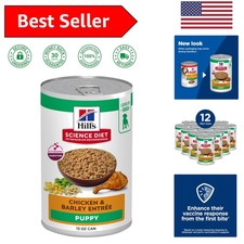 Chicken & Barley Loaf Puppy Wet Food, 13 oz Can 12-Pack – All-Natural Nutrition 7.94 per gallon