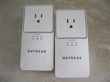 2x - Netgear Powerline AV 200 Adapter with Pass Thru Outlet XAV1501 - FREE SHIP