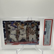 2025 Topps Series 1 -Shohei Ohtani, Manny Machado, Willy Adames #86 /76 USA RAHH