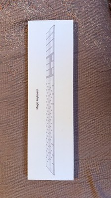 Apple Magic Keyboard A1843 mit Ziffernblock weiß, sehr guter Zustand