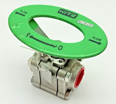 AKU3THZM-FSO Kitz, Ball Valve 1500WOG, 329-LOH, 3/4'' x 1/2'' TRIM316 S.S