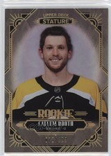 2020-21 Upper Deck Stature Rookies 78/399 Callum Booth #105 18m3