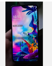 LG G8X ThinQ - 128GB - Aurora Black AT T locked  RARE Android 12 