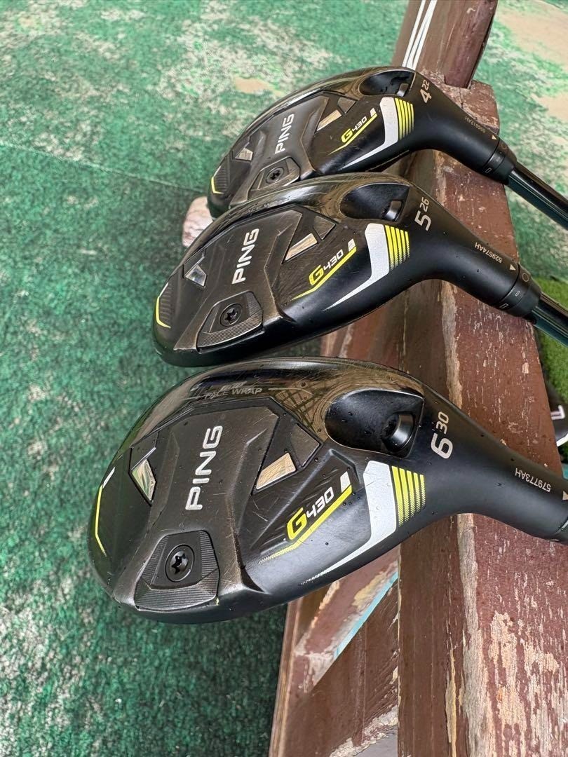 PING G430 4U ハイブリッド TENSEI Pro 1K Hybrid PING G430 Hybrid set 4U, 5U & 6U / TENSEI Pro 1K Hybrid 80S