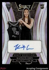2025 Select WNBA Draft Selections Silver Prizms #10 Kaitlyn Chen RC ROOKIE AUTO