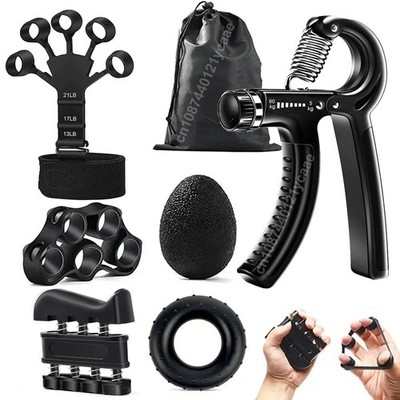 5-60Kg Adjustable Hand Gripper Fitness Exerciser Wrist & Finger Strength Trainer