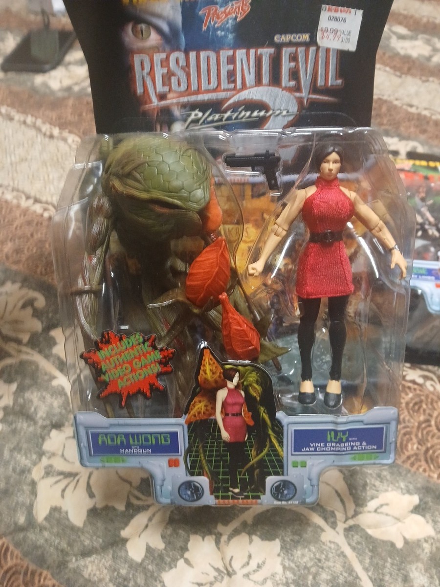 Toy Biz Capcom Resident Evil 2 Ada Wong & Ivy Figures Video Game