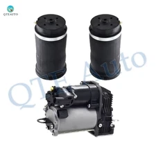 Air Compressor-Rear Air Suspension Spring Bag To 2007-2009 Mercedes-Benz GL320