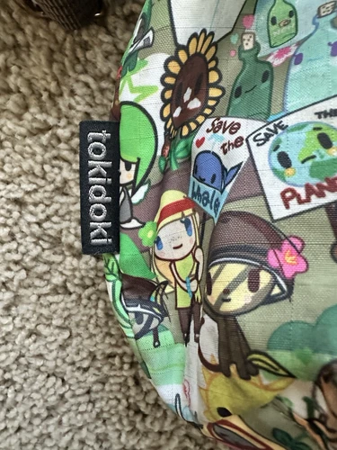 Tokidoki LeSportsac Crossbody Bag Eco Mondo Save The Planet Save Whales Rare - Picture 6 of 21