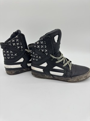 Supra Skytop Muska Black Flags Size 10