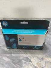 HP 727 Cyan Ink Cartridge B3P19A Exp 5/ 2027 NEW OPEN BOX 