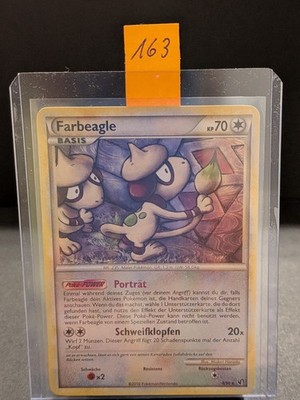 Pokemon Karte TCG Farbeagle / Smeargle 8/90 Holo 2010 Unerschrocken
