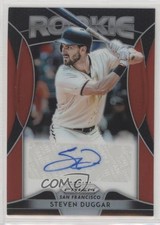 2019 Panini Prizm Rookie Red Prizm Steven Duggar #RA-SD Auto 0b0