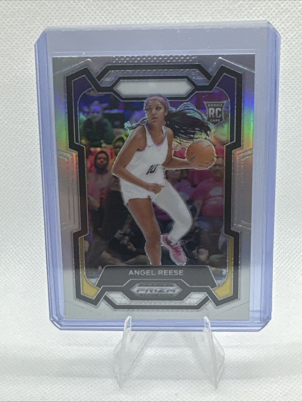 2024 Panini Prizm Draft Picks - Angel Reese #38 Silver Prizm (RC)