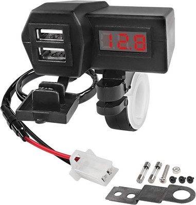XMSJSIY USB Motorrad Ladegerät, 5V 3,1A Dual Handy Ladegerät Adapter Kabel...