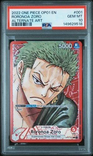 Roronoa Zoro (001) (Parallel) OP01-001 Romance Dawn Foil
