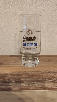 NR. 1251, GERMANIA BIER - HERSEL WISSEN, 0.2l ,Bierglas, Sammlungsauflösung