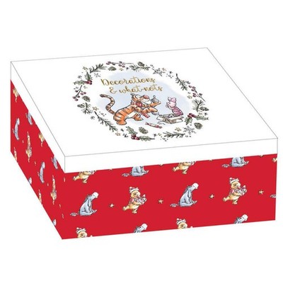 Offiziell lizenzierte Disney WTP-Aufbewahrungsbox für Weihnachtsdekorationen und